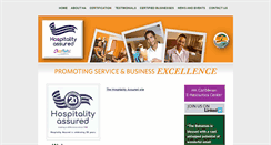 Desktop Screenshot of hospitalityassuredcaribbean.com